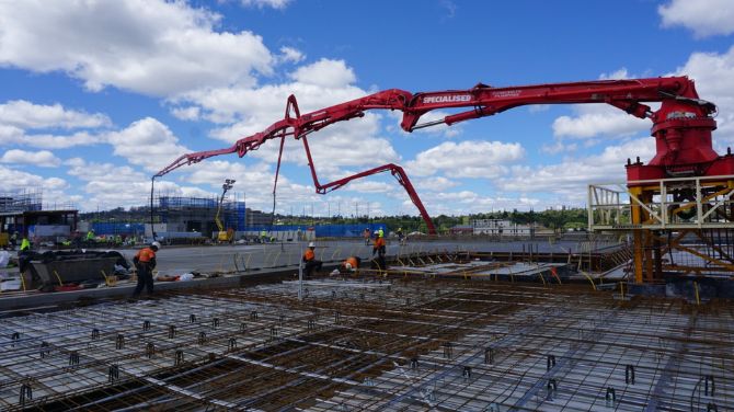 concrete pump hire Canberra services