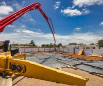 Concrete Pump Setup